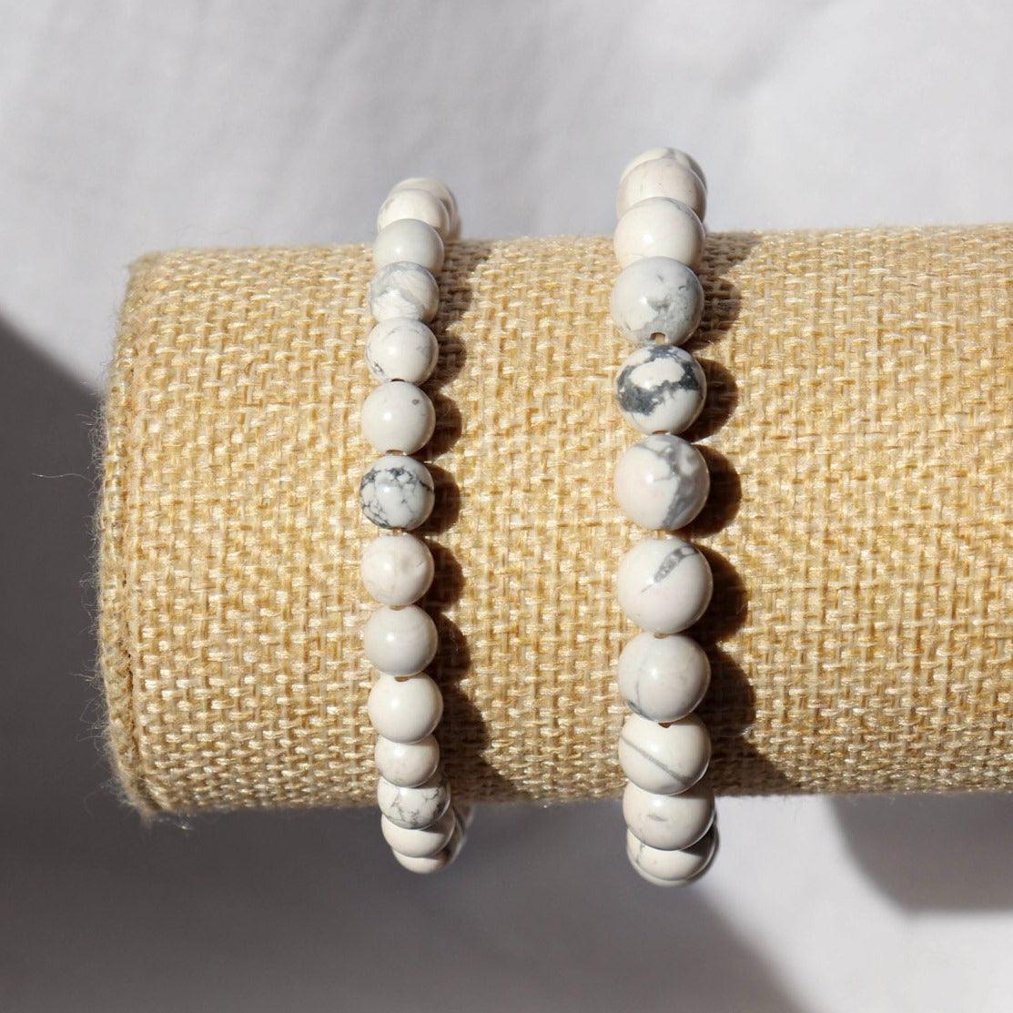 Howlite Bracelet ✦ Softness, Calm and Peace-1