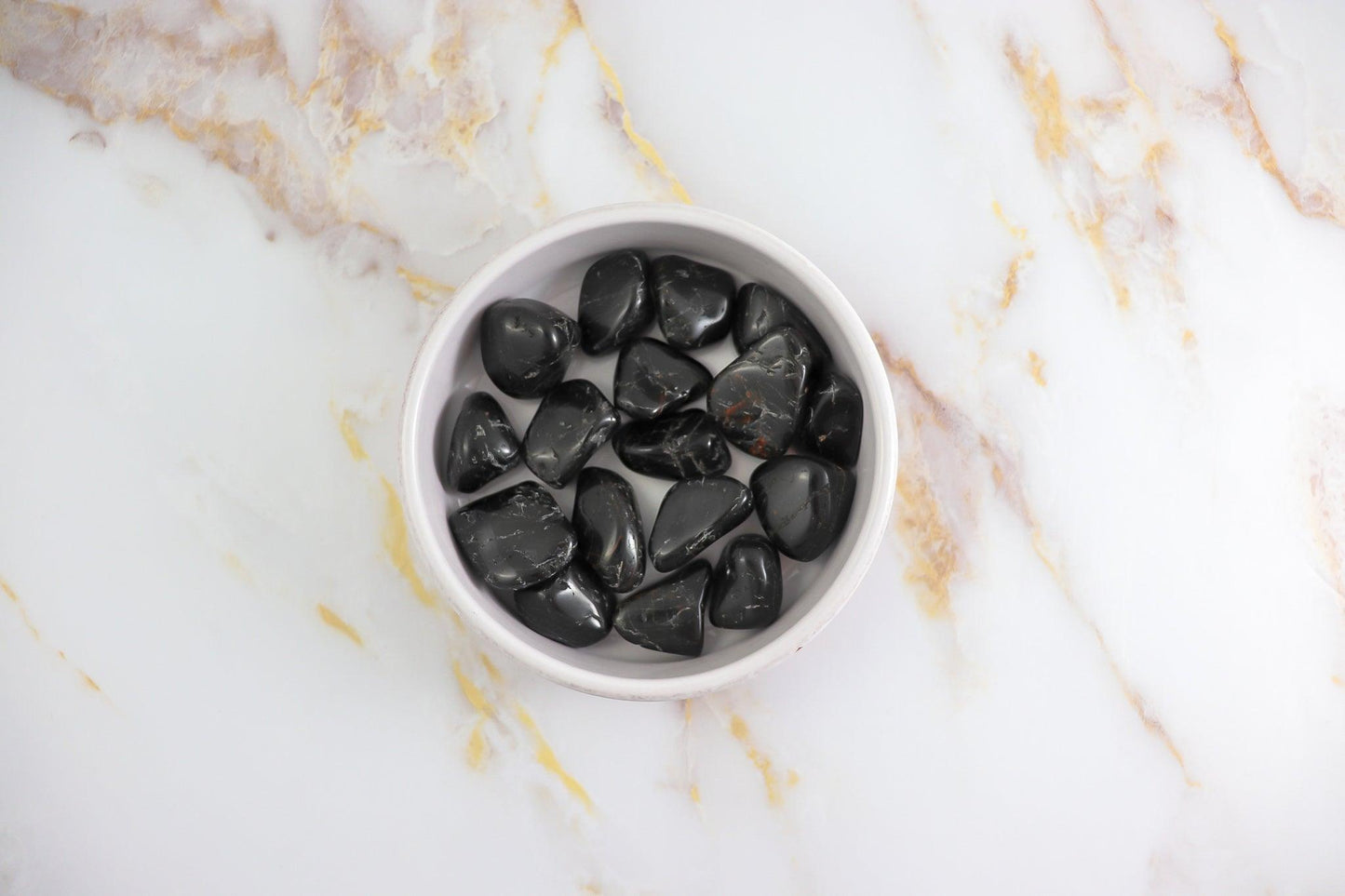 Pierre noire en Tourmaline