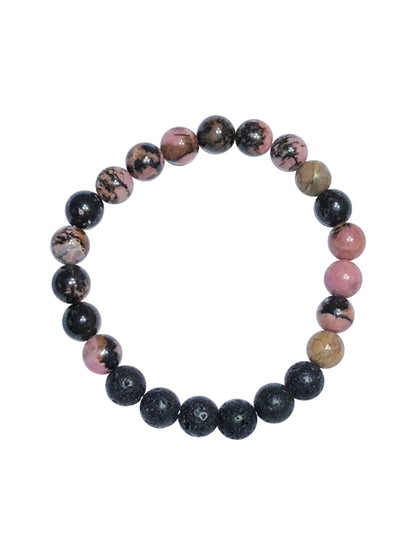 Bracelet en Pierres de Lave