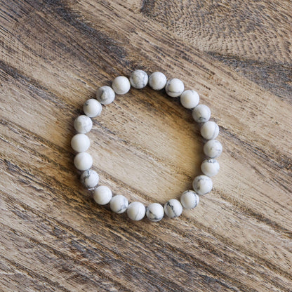 Howlite Bracelet ✦ Softness, Calm and Peace-3