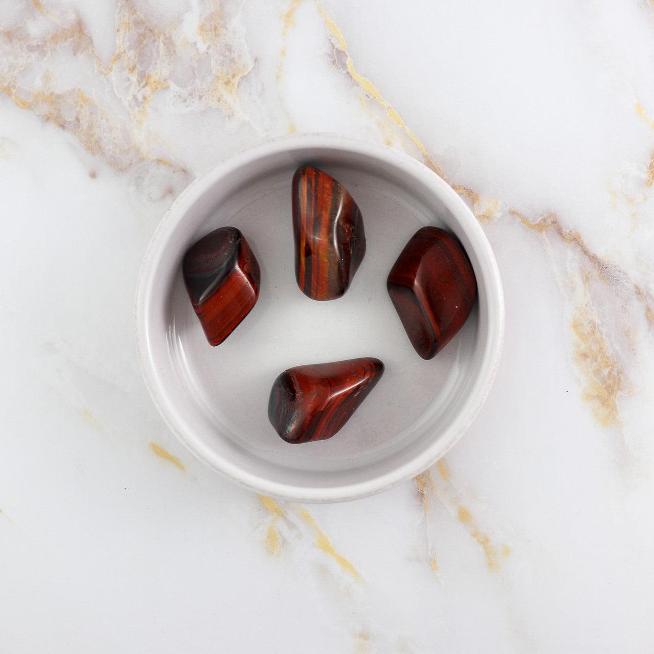 Pierre roulée en Œil de Taureau