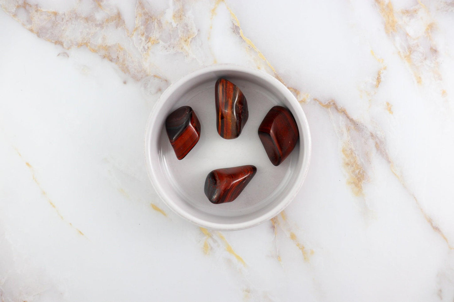 Pierre roulée en Œil de Taureau