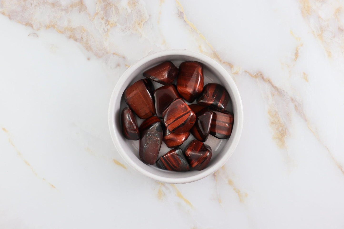 Pierre roulée en Œil de Taureau