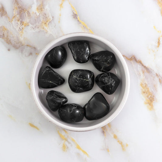 Pierre noire en Tourmaline